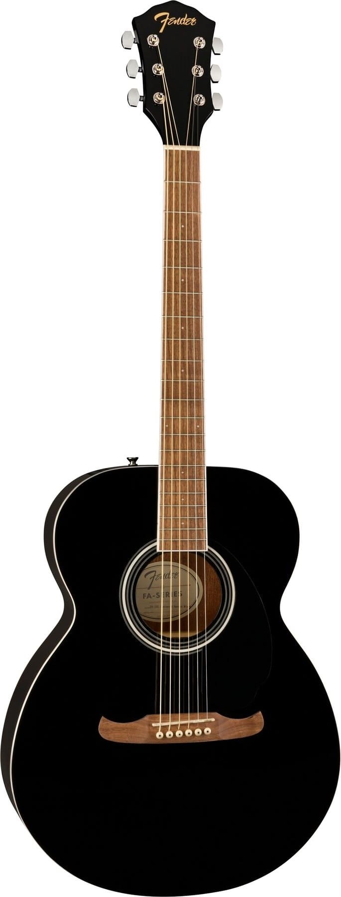 Акустическая гитара Fender Fa-135 Concert Black - 10