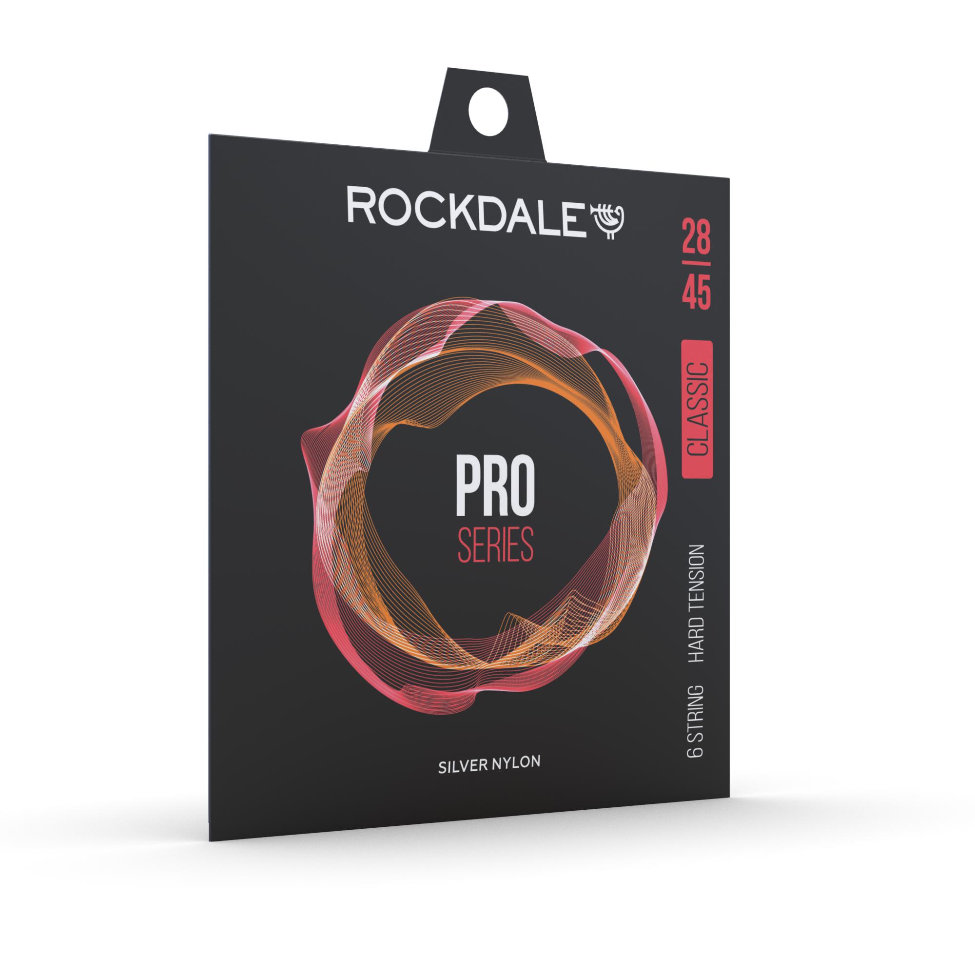 Струны Rockdale PRO 28-45 Silver Nylon Hard - 16