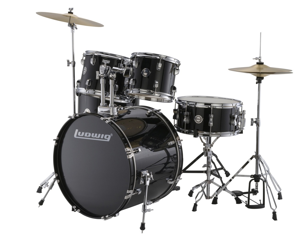 Барабанная установка Ludwig LC17511 Accent Drive, черная - 5