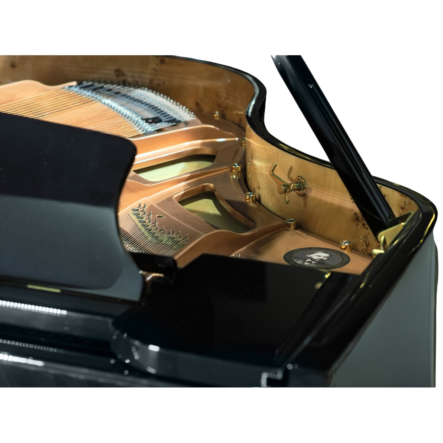 Акустический рояль Михаил Глинка T-161 черный, полированный - 12