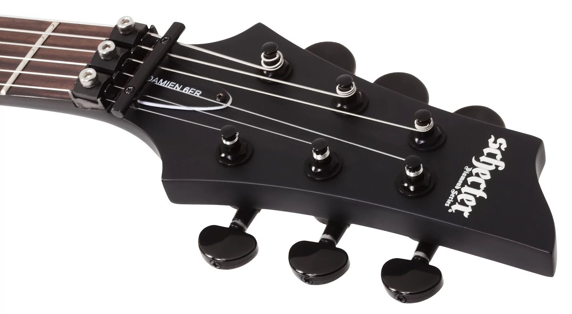 Электрогитара Schecter DAMIEN-6 FR Satin Black - 29