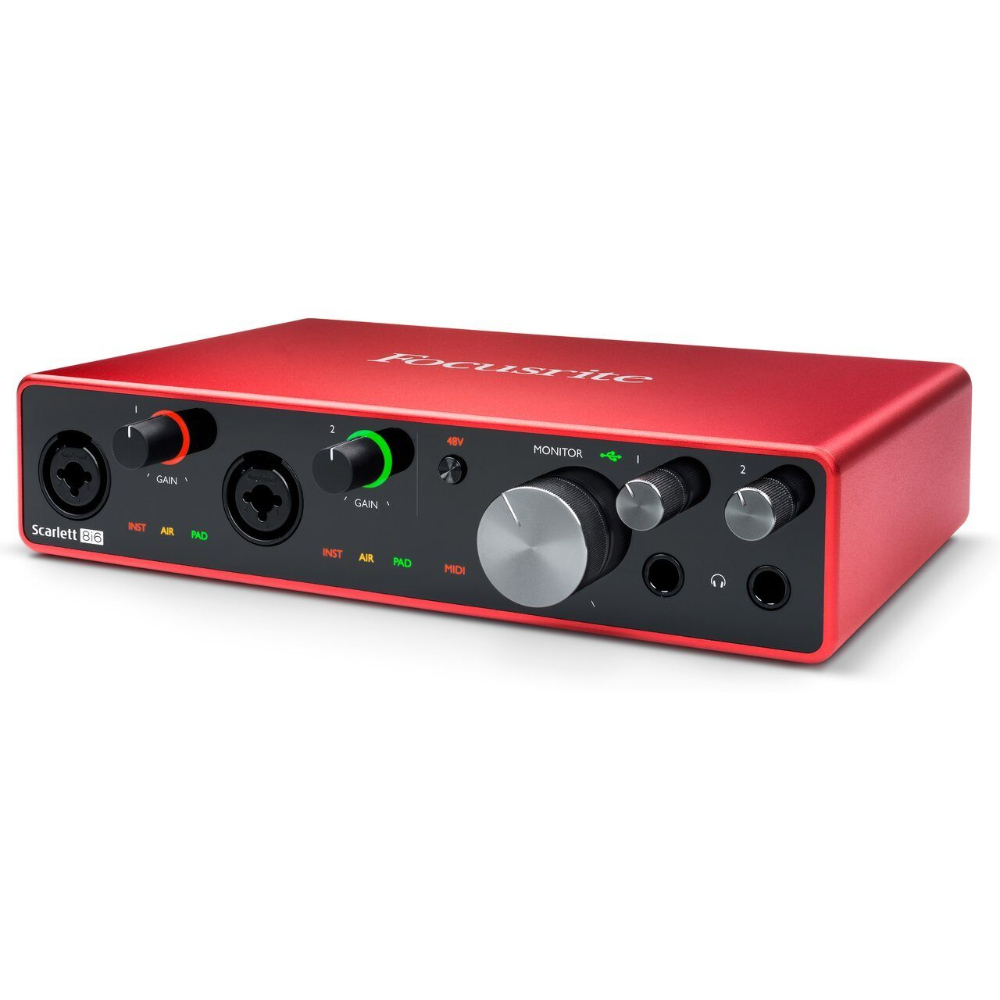 Внешняя звуковая карта Focusrite Scarlett 8i6 3rd Gen - 9