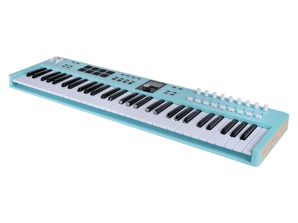MIDI-клавиатура Arturia KeyLab Essential 61 mk3 Aquamarine - 19