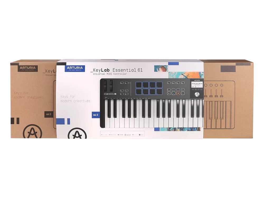 MIDI-клавиатура Arturia KeyLab Essential 61 mk3 Black - 32