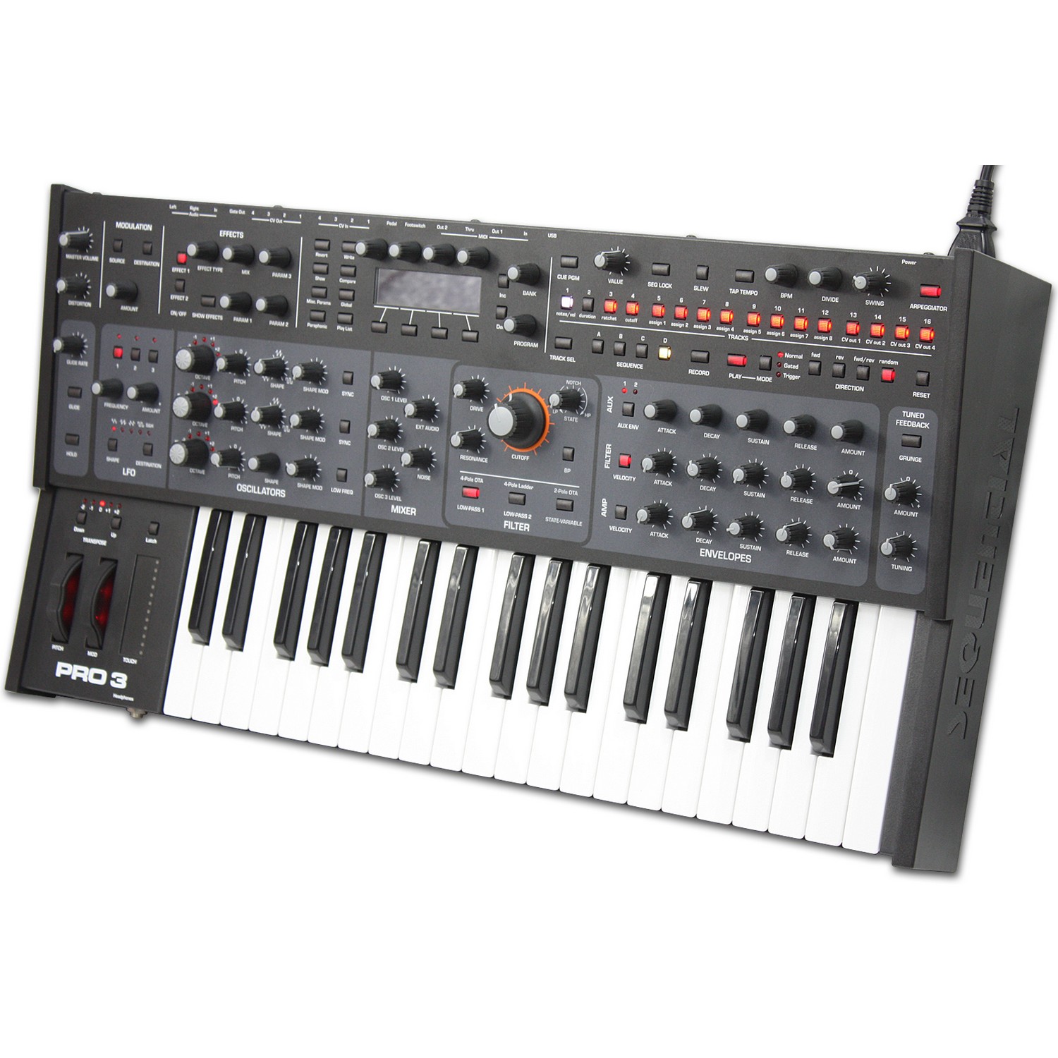 Аналогово-цифровой синтезатор Sequential Pro-3 - 14