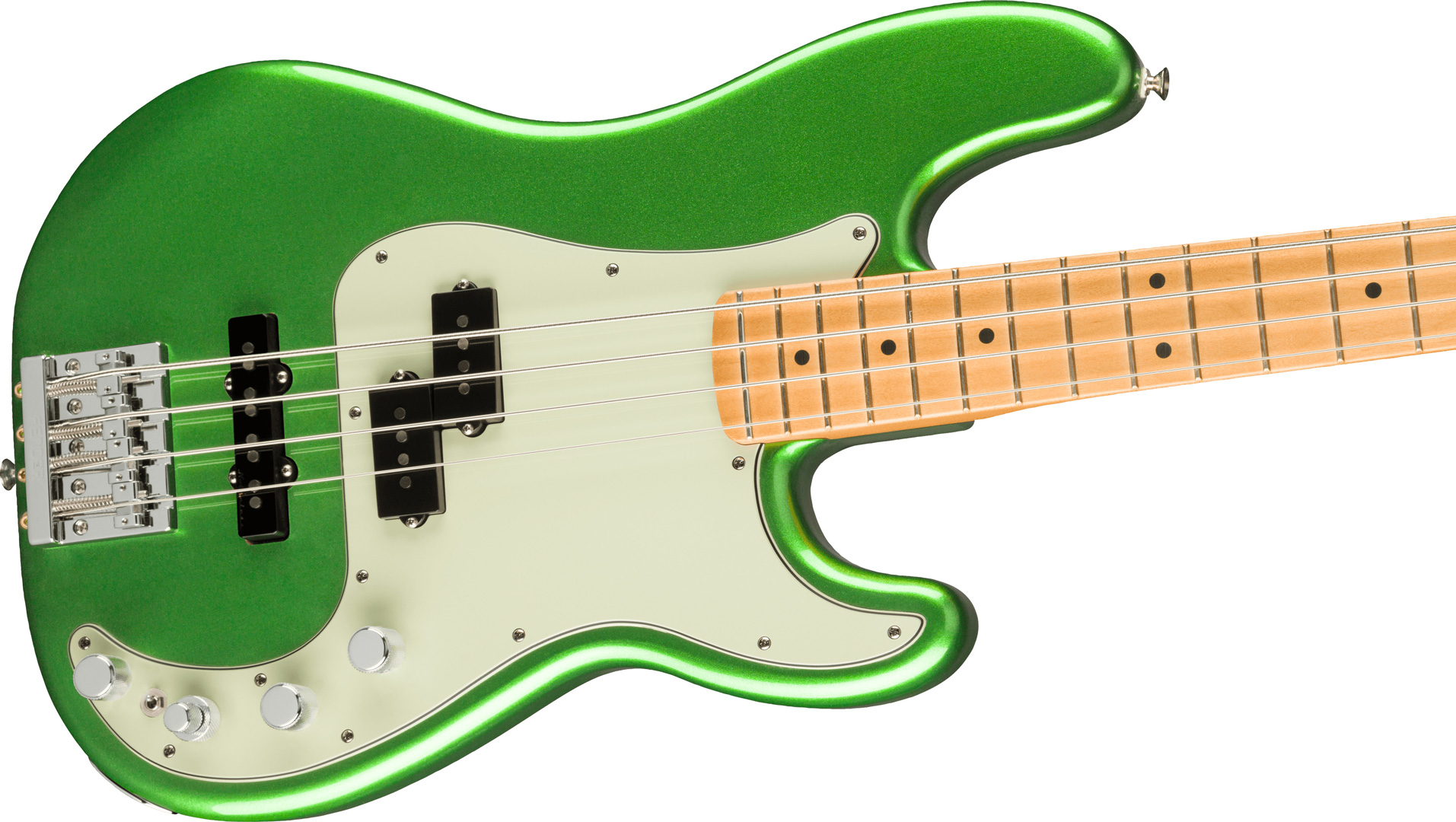 Бас-гитара Fender Player Plus ACTIVE P BASS MN Cosmic Jade - 11