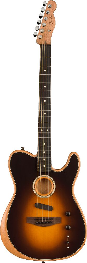 Акустическая гитара Fender Acoustasonic Player Telecaster Shadow Burst, Санберст - 8