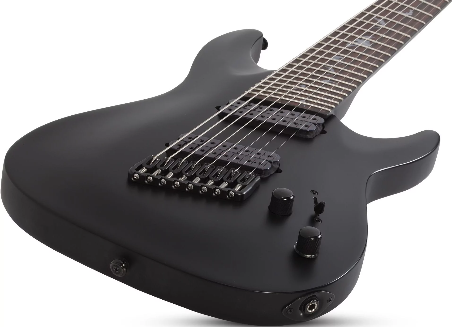 Электрогитара Schecter DAMIEN-8 MS Satin Black - 19