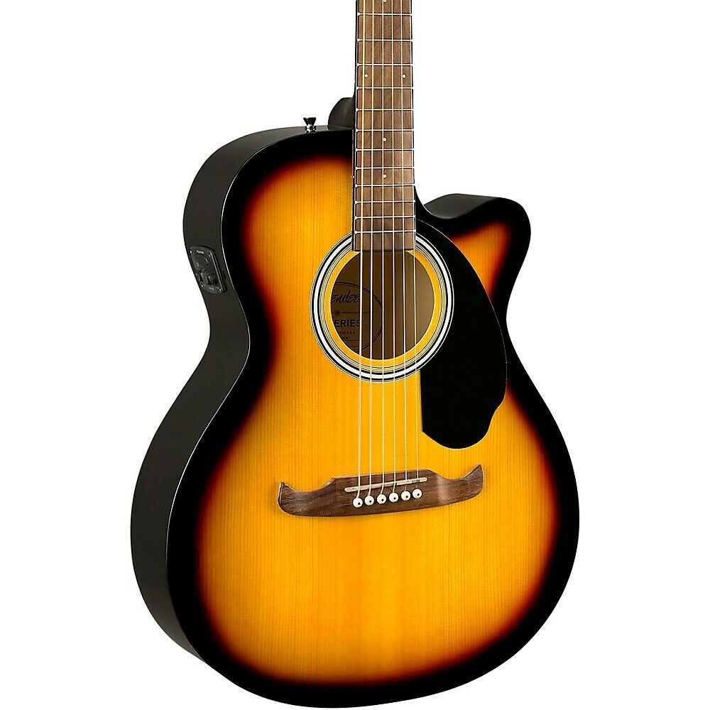 Акустическая гитара Fender FA-135CE Concert Sunburst - 9