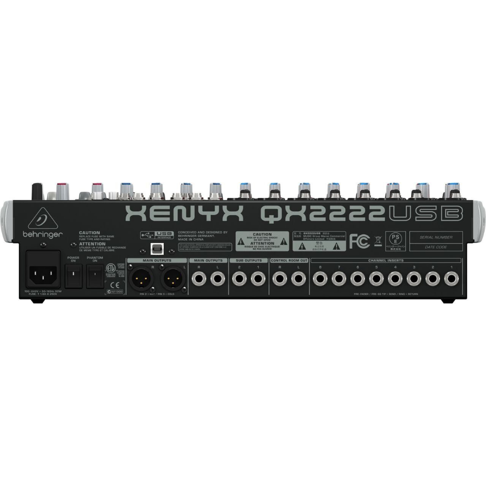Аналоговый микшер Behringer QX2222USB - 9