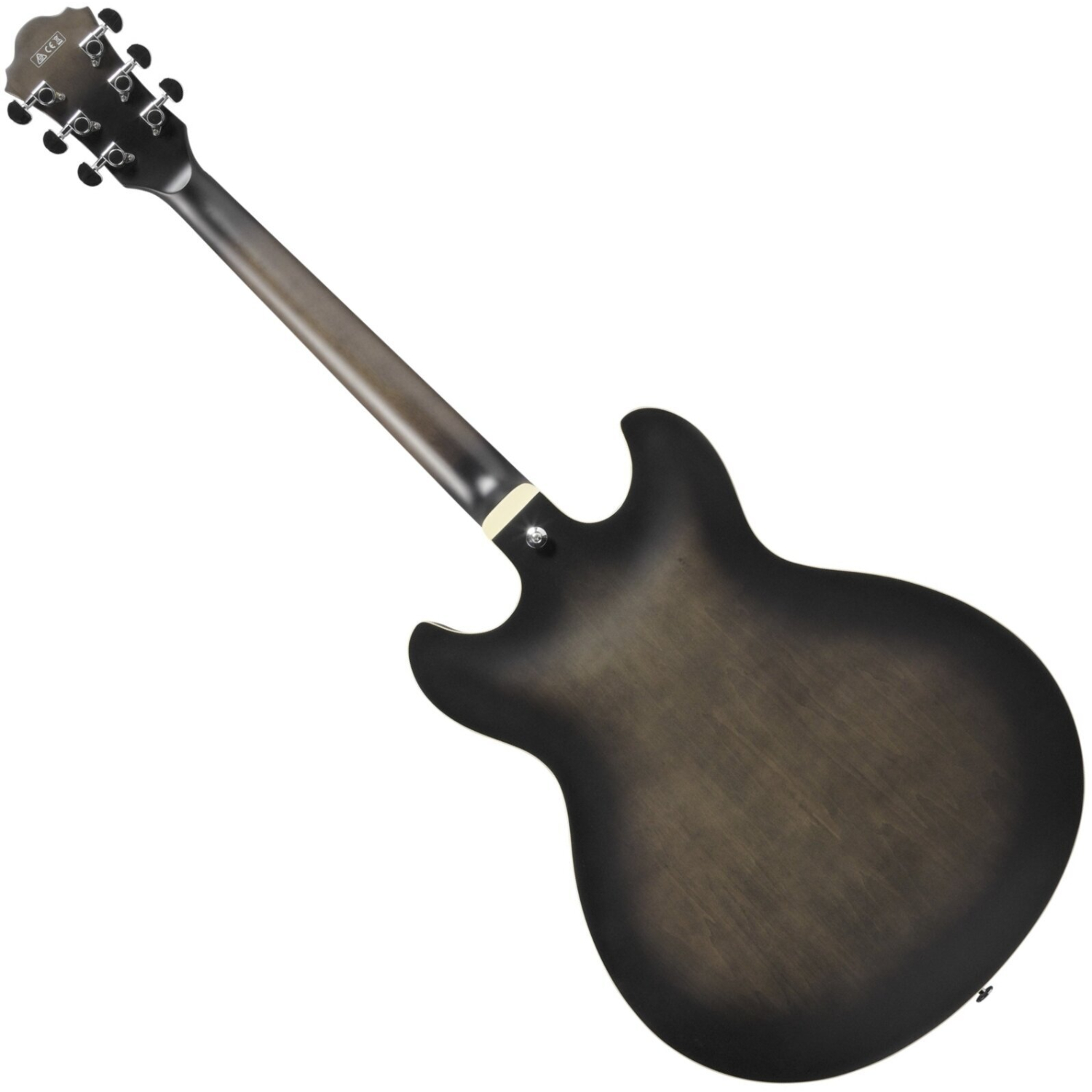 Полуакустическая гитара Ibanez Artcore AS53 Transparent Black Flat - 10