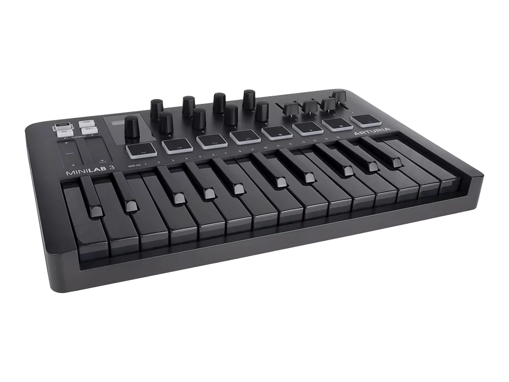 MIDI-клавиатура Arturia MiniLab 3 Deep Black - 23