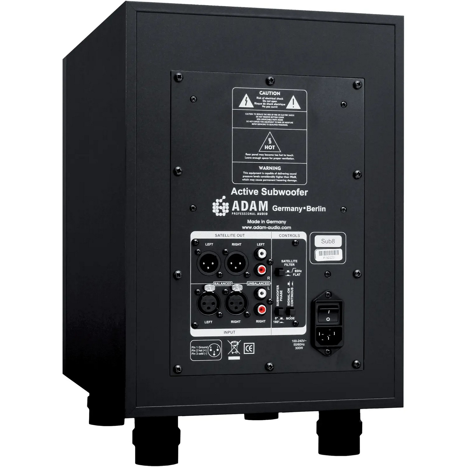 Студийный сабвуфер ADAM Audio Sub8 - 16