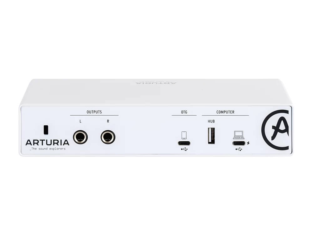 Внешняя звуковая карта Arturia MiniFuse 2 White OTG - 15