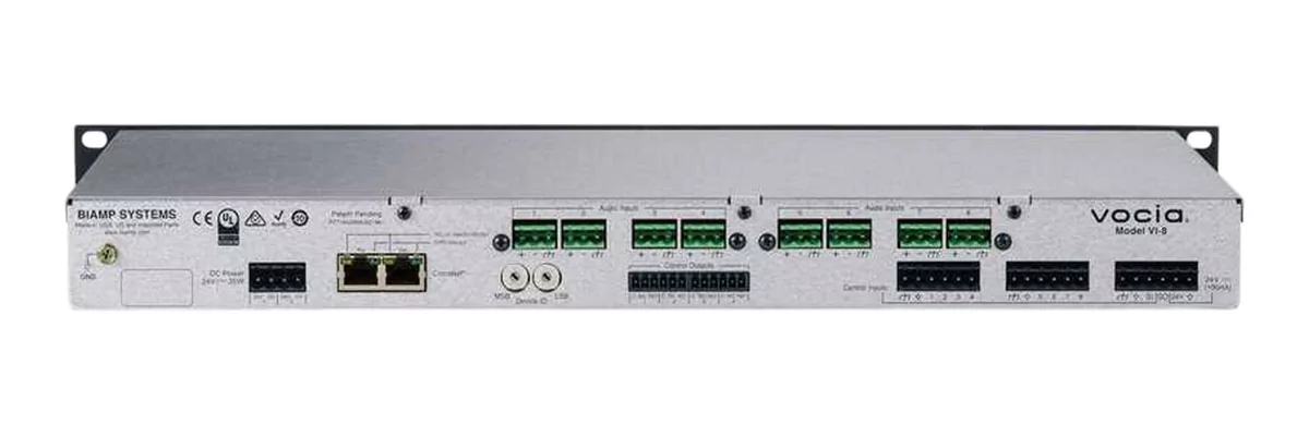 Аудиопроцессор Biamp Vocia VI-8 - 5