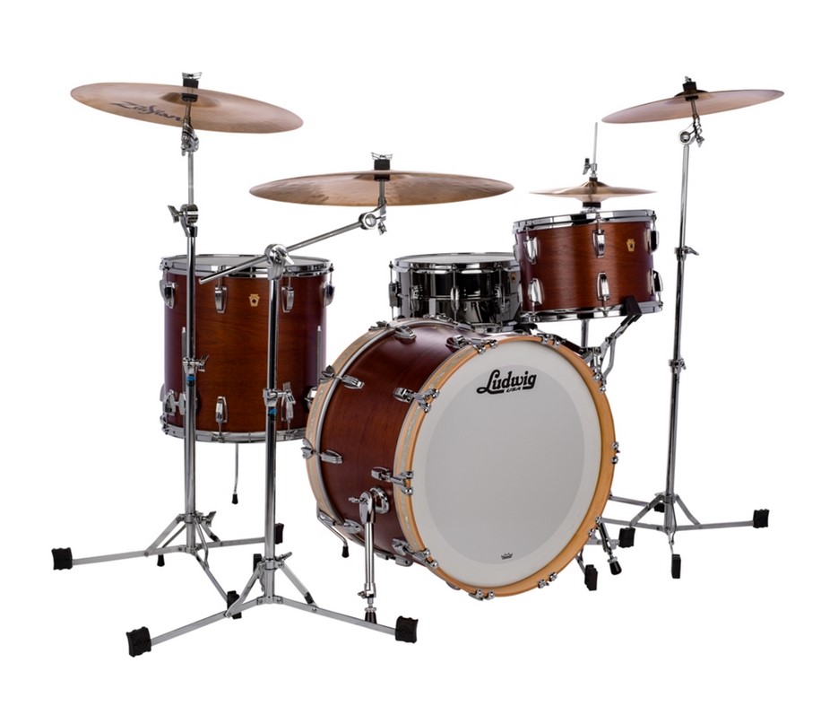 Комплект барабанов Ludwig LLC54823LXMH Legacy Mahogany Jazzette, цвет натуральный - 5