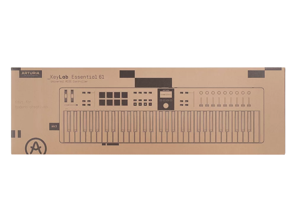 MIDI-клавиатура Arturia KeyLab Essential 61 mk3 Aquamarine - 28