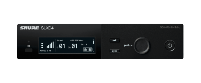 Цифровой приёмник SHURE SLXD4E H56 - 2