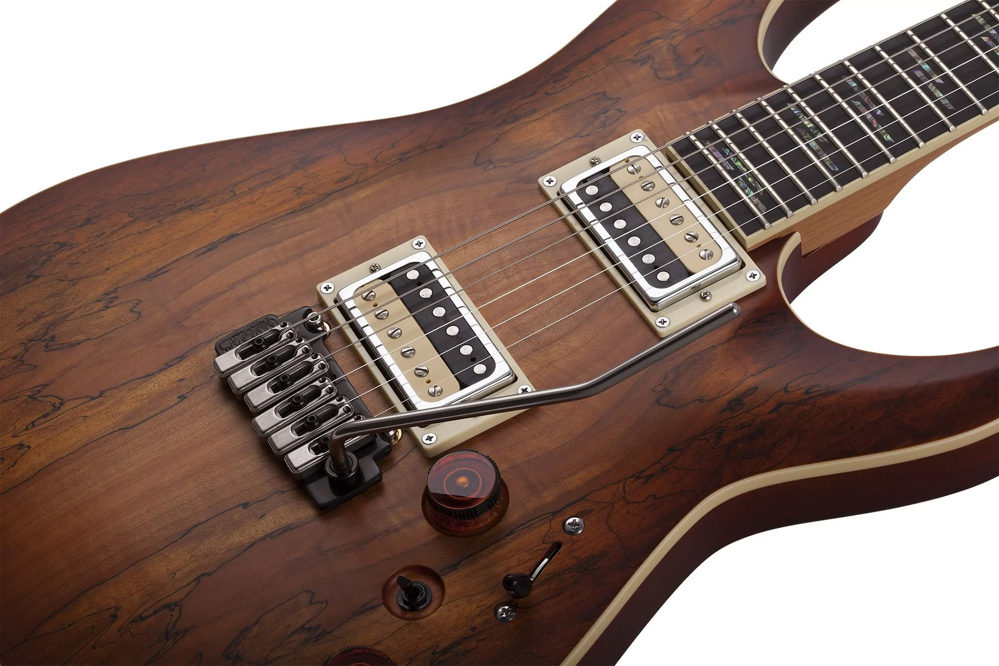 Электрогитара Schecter C-1 EXOTIC SPALTED MAPLE Satin Navy Blue - 17
