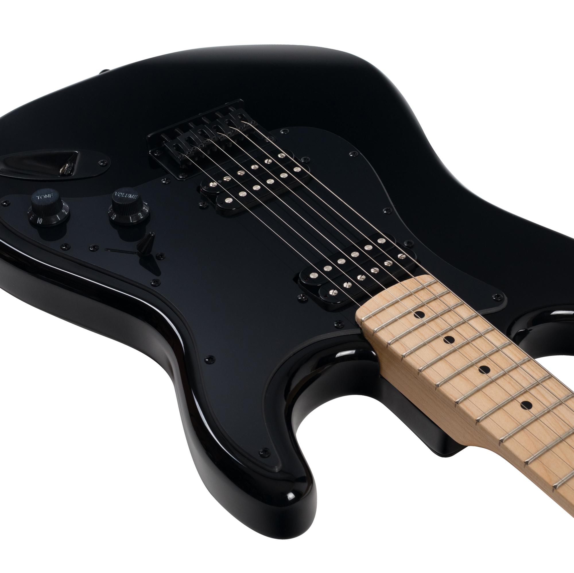 Электрогитара Rockdale Stars Plus HT HH Maple Black - 19