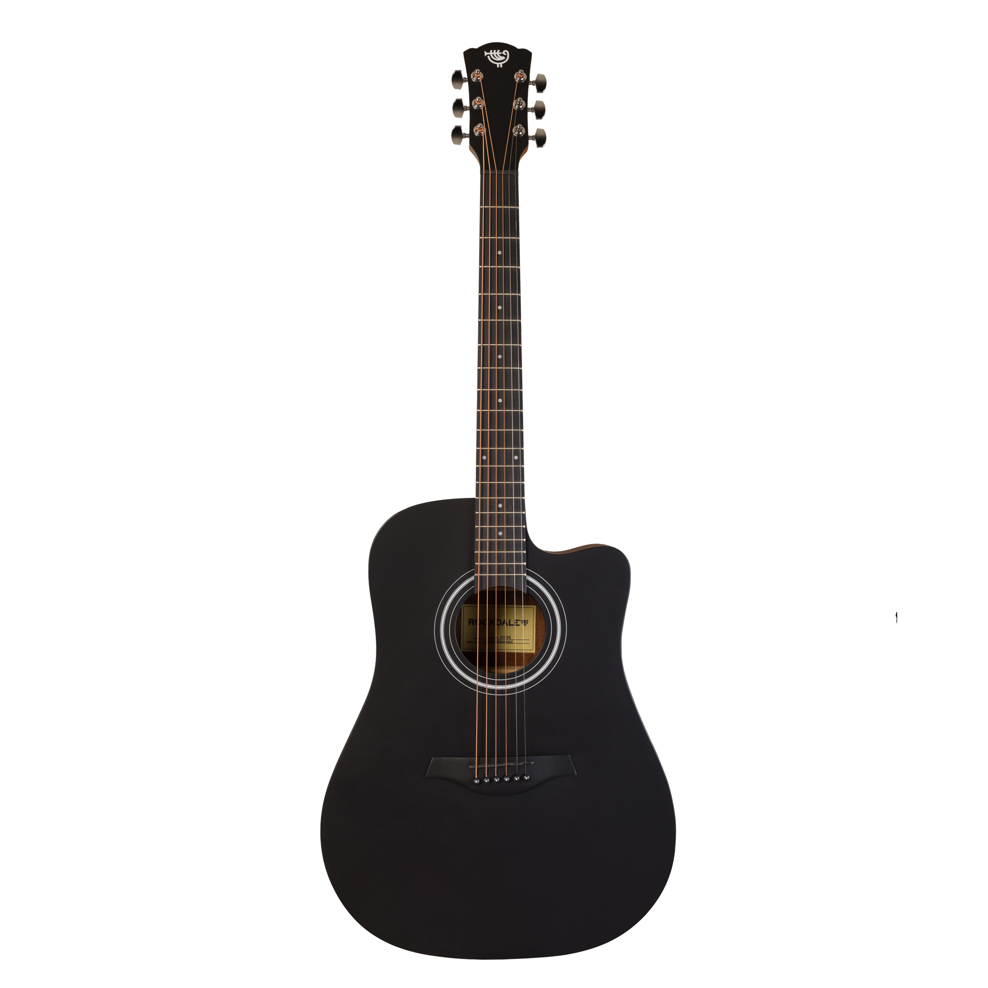 Акустическая гитара Rockdale Aurora D3 C Bk Satin - 12