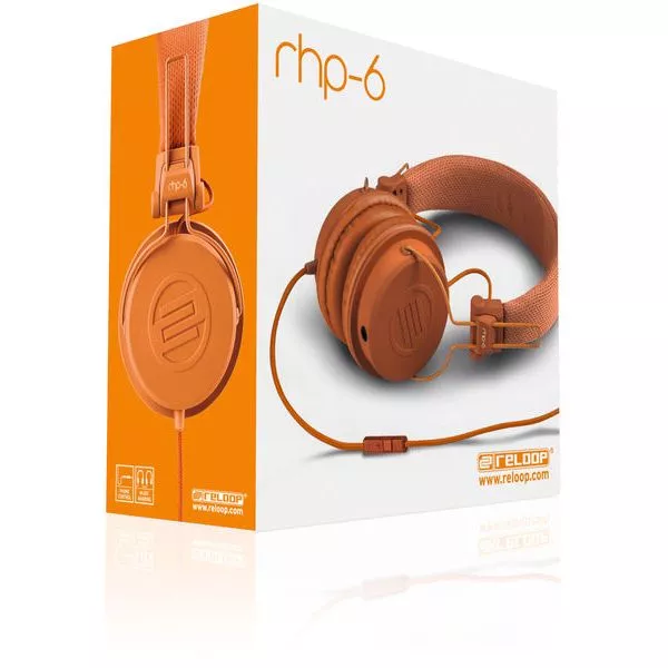 Dj-наушники Reloop RHP-6 Orange - 11