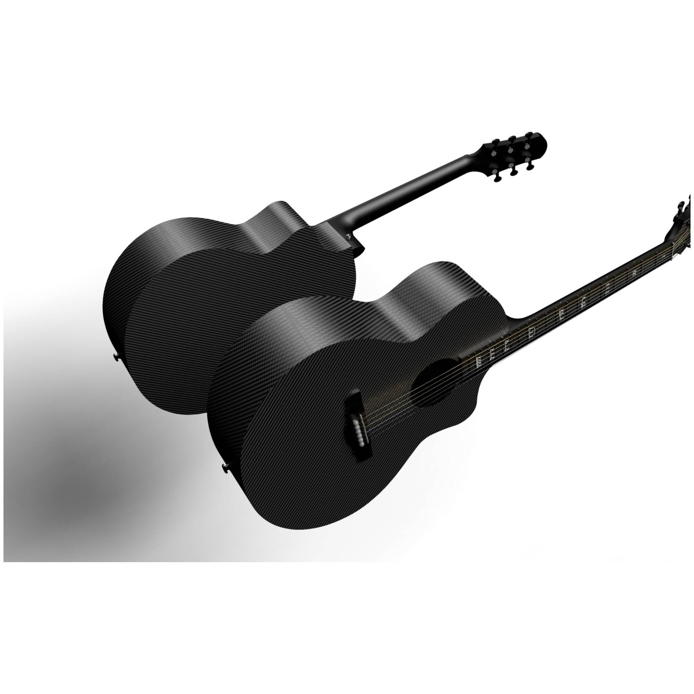 Акустическая гитара Natasha X Carbon JC 41 Black - 14