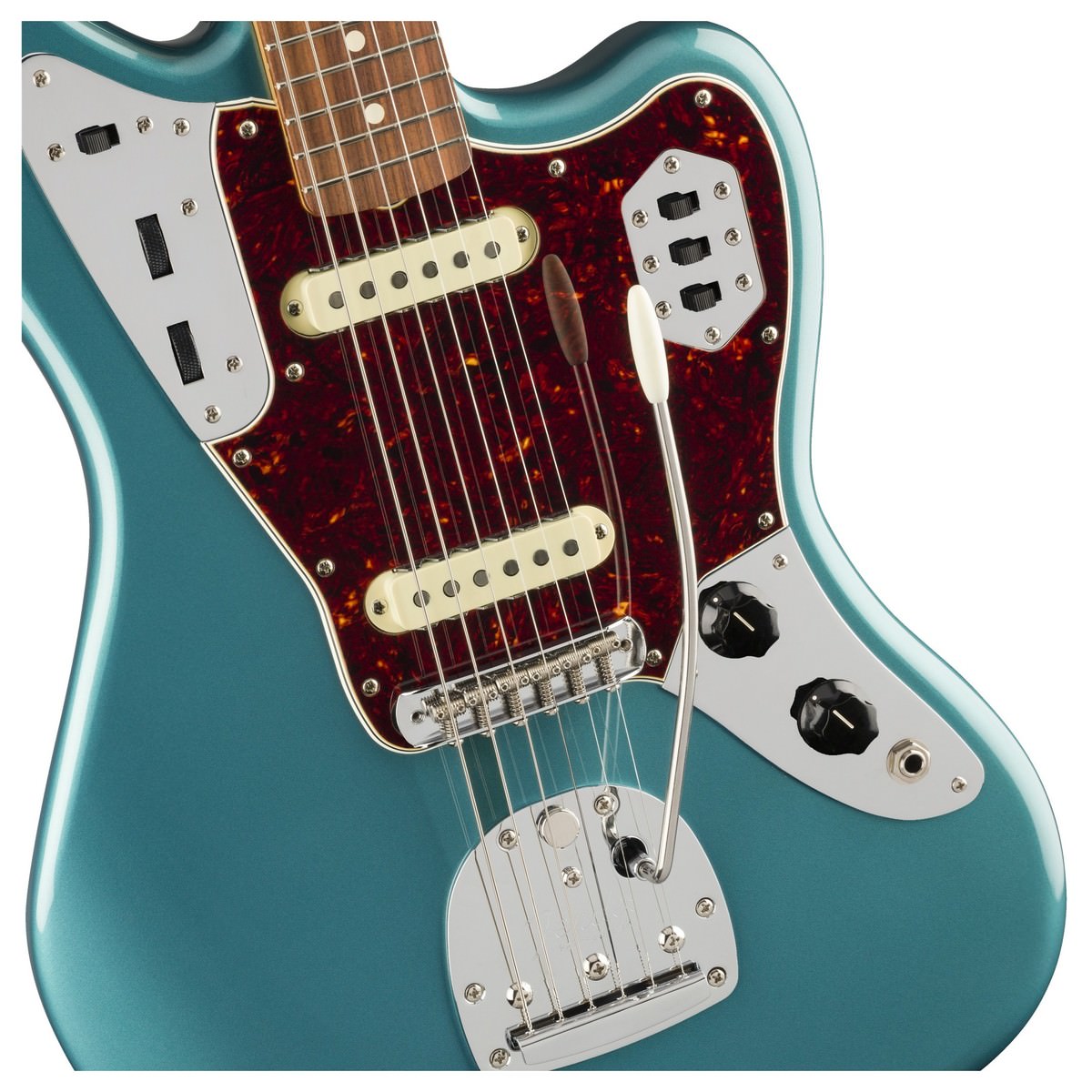 Электрогитара Fender VINTERA '60s Jaguar Ocean Turquoise, Винтажный - 10