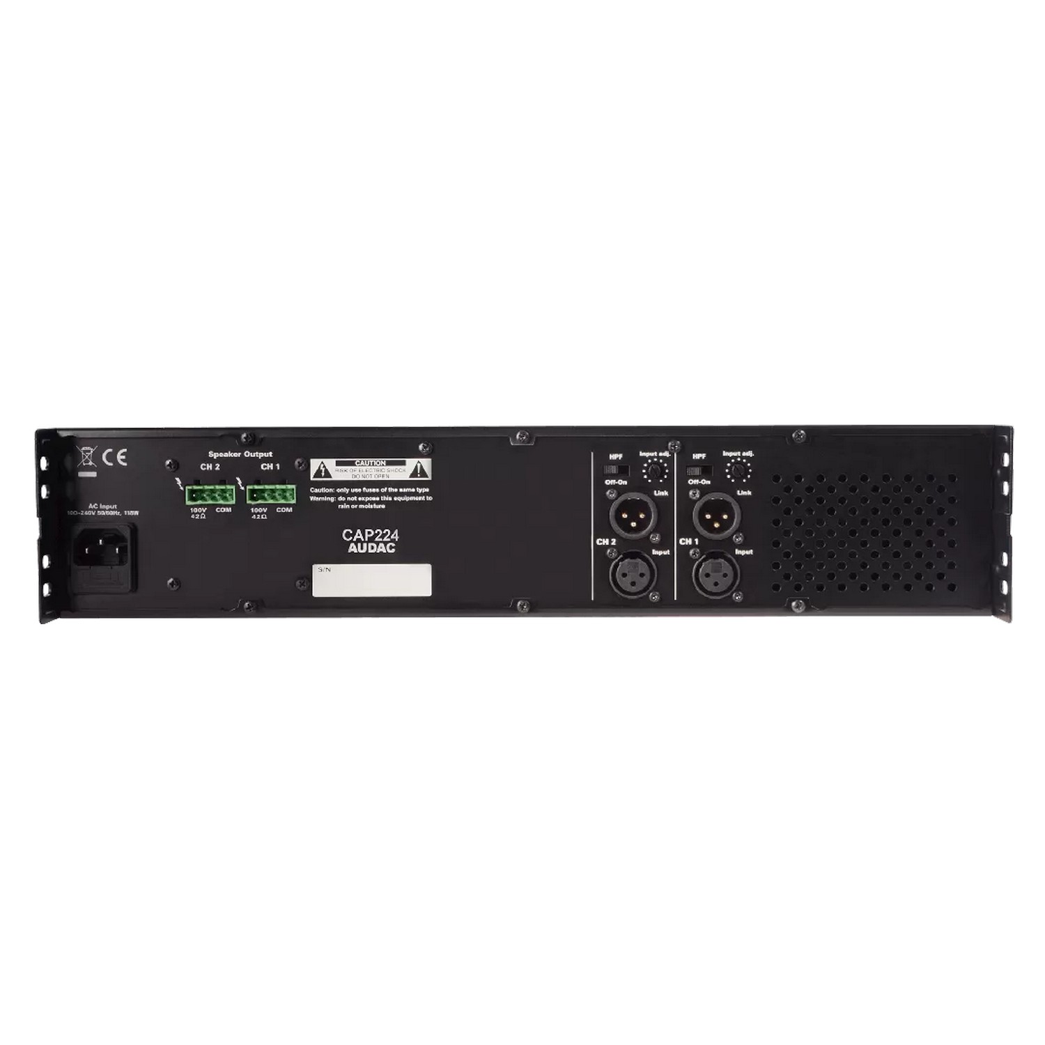 Трансляционный усилитель мощности AUDAC CAP224 - 7