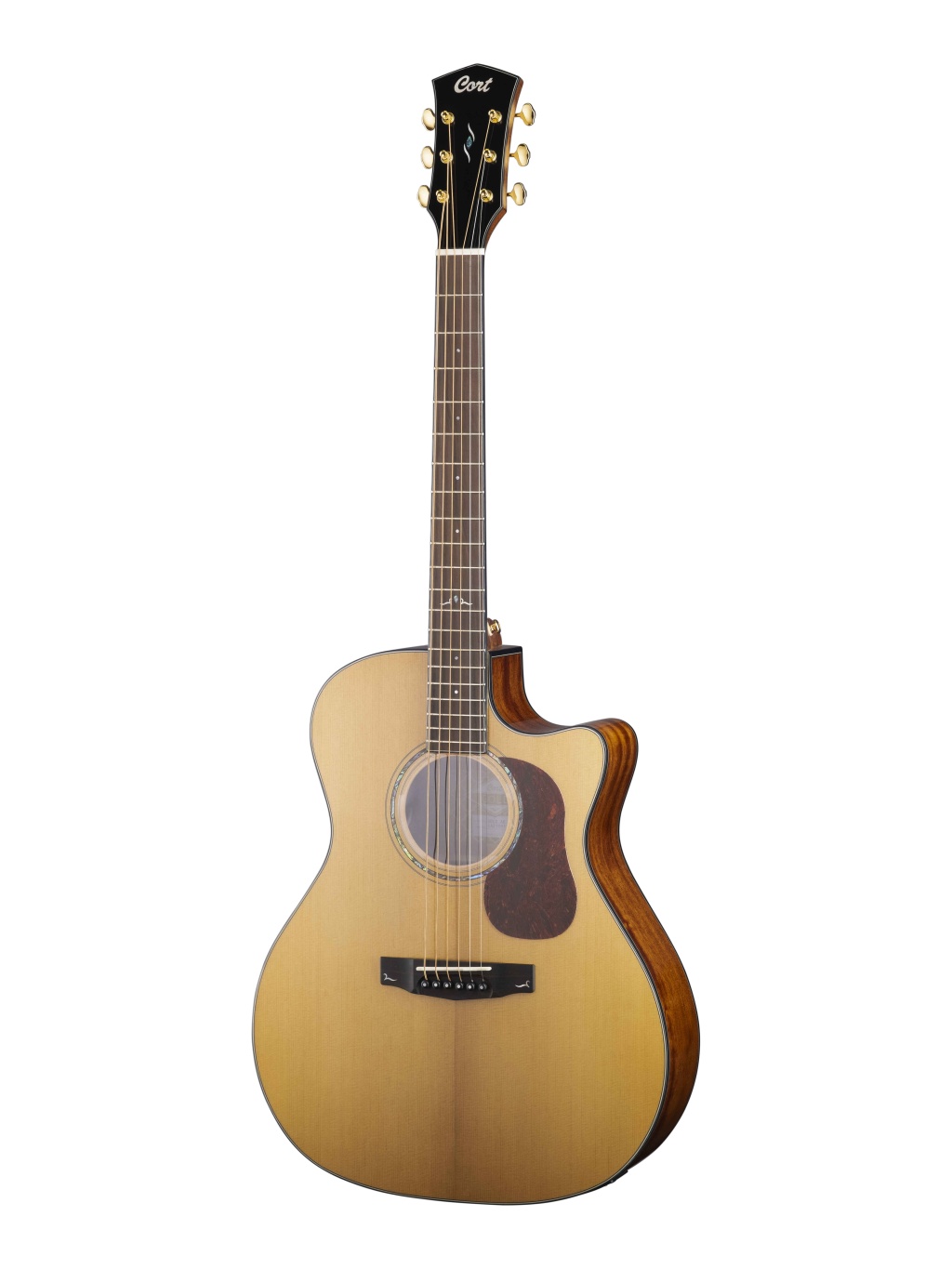 Электроакустическая гитара Cort Gold-A6-WCASE-NAT - 2