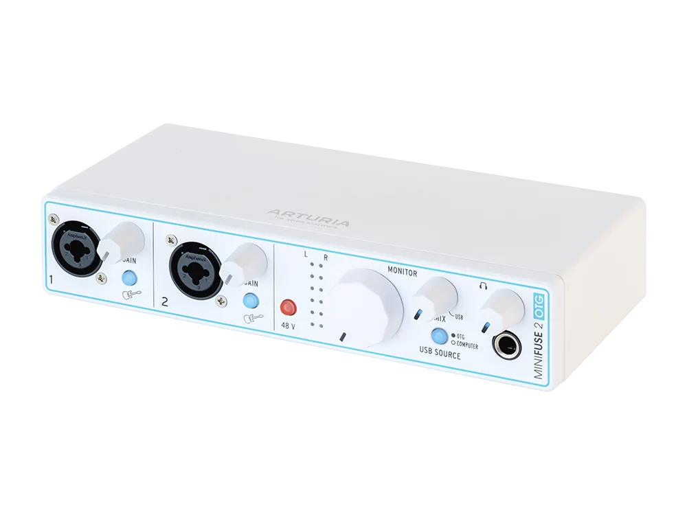 Внешняя звуковая карта Arturia MiniFuse 2 White OTG - 16