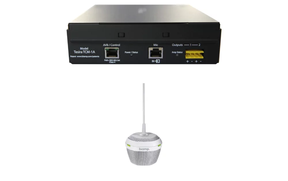 Потолочный микрофон Biamp Parle TCM-1A White - 2