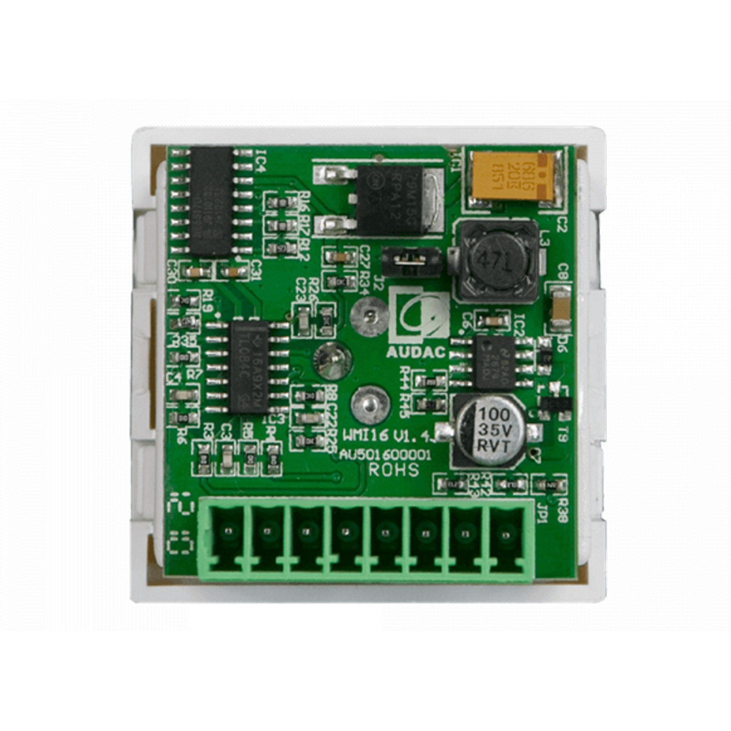 Панель удалённого подключения микрофона AUDAC WMI18/W - 6