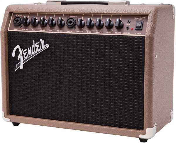 Комбоусилитель Fender ACOUSTASONIC 40, Черный - 8