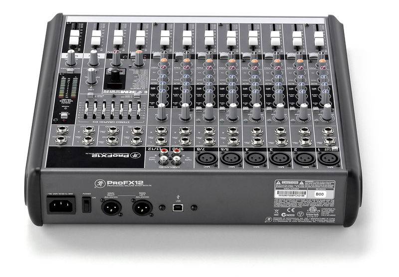 Аудиопроцессор Mackie ProFX12 - 19