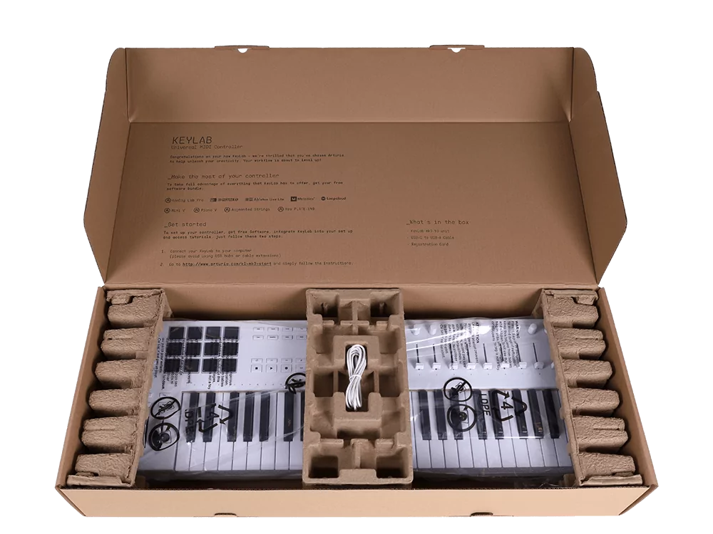 MIDI-клавиатура Arturia KeyLAB 49 MK3 White - 30