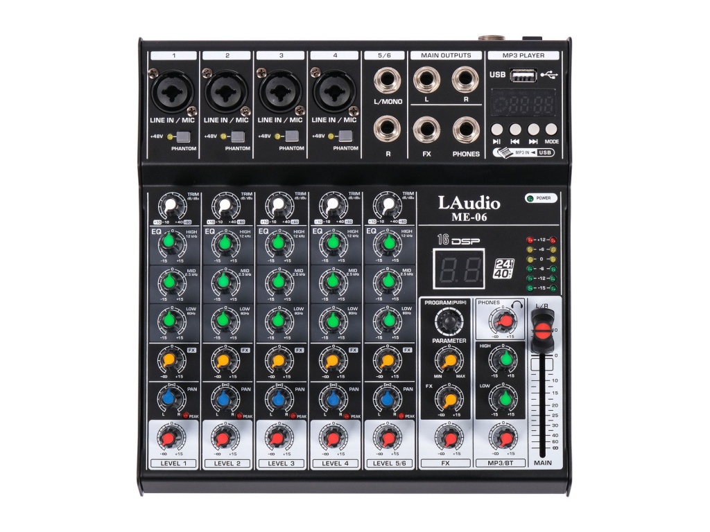Микшерный пульт LAudio ME-06 - 2
