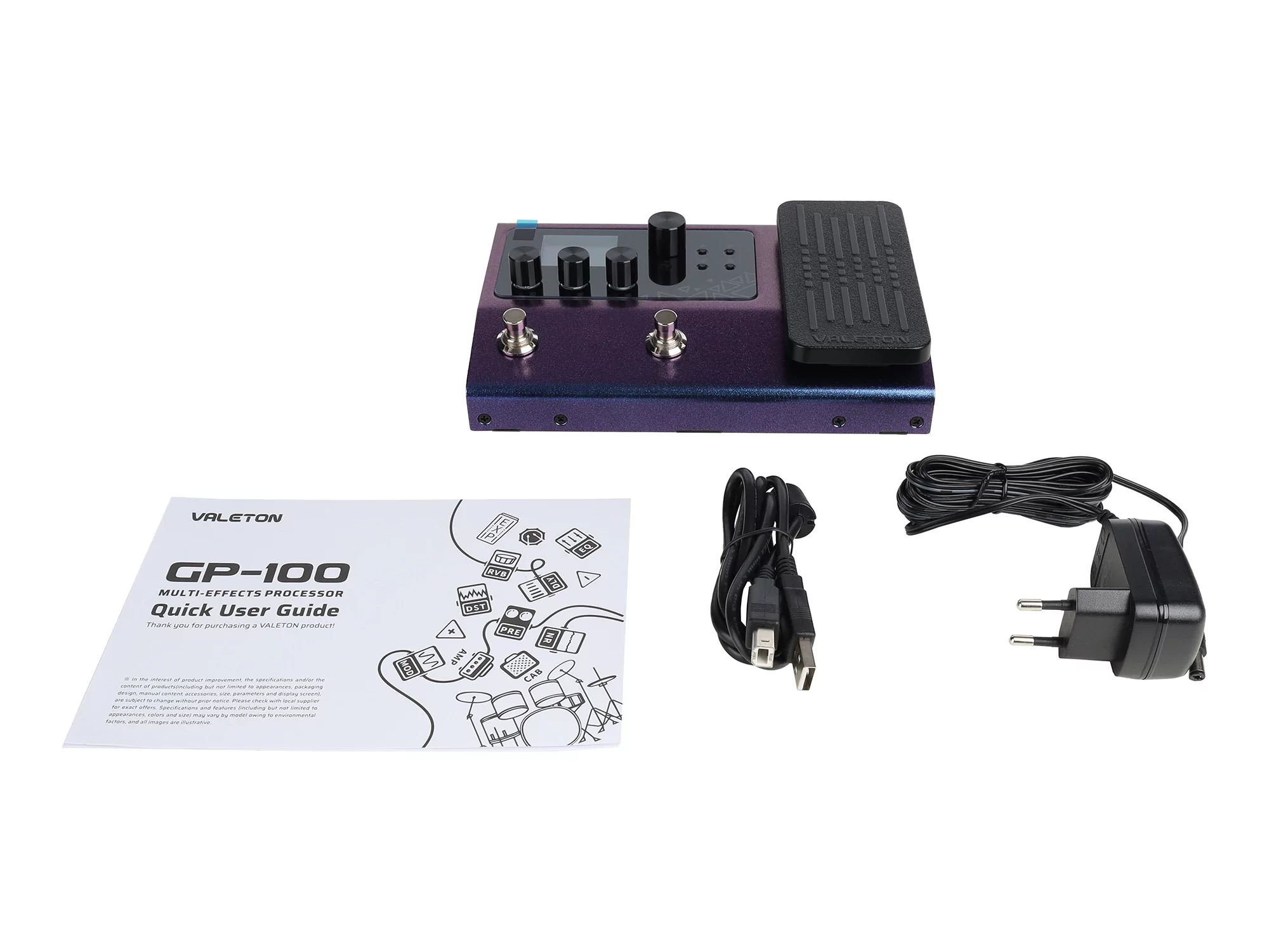 Напольный гитарный процессор эффектов Valeton GP-100VT - 29