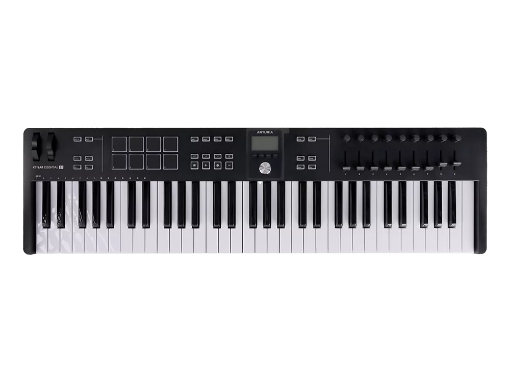 MIDI-клавиатура Arturia KeyLab Essential 61 mk3 Black - 18