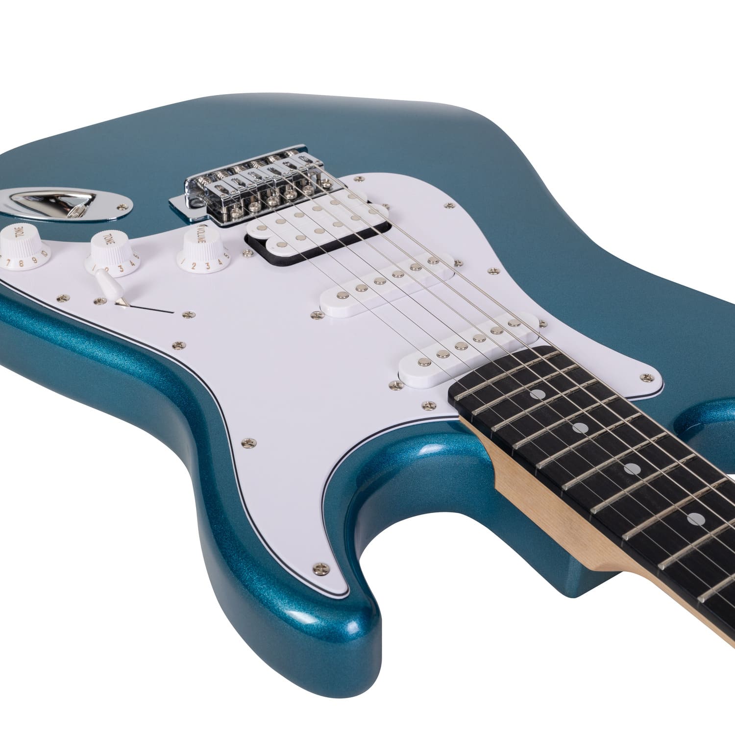 Электрогитара Rockdale Stars HSS Tidal Blue Metallic - 19