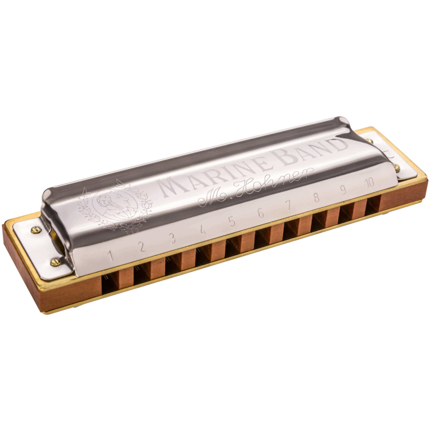 Губная гармошка Hohner Marine Band 1896/20 Db Natural Minor - 9