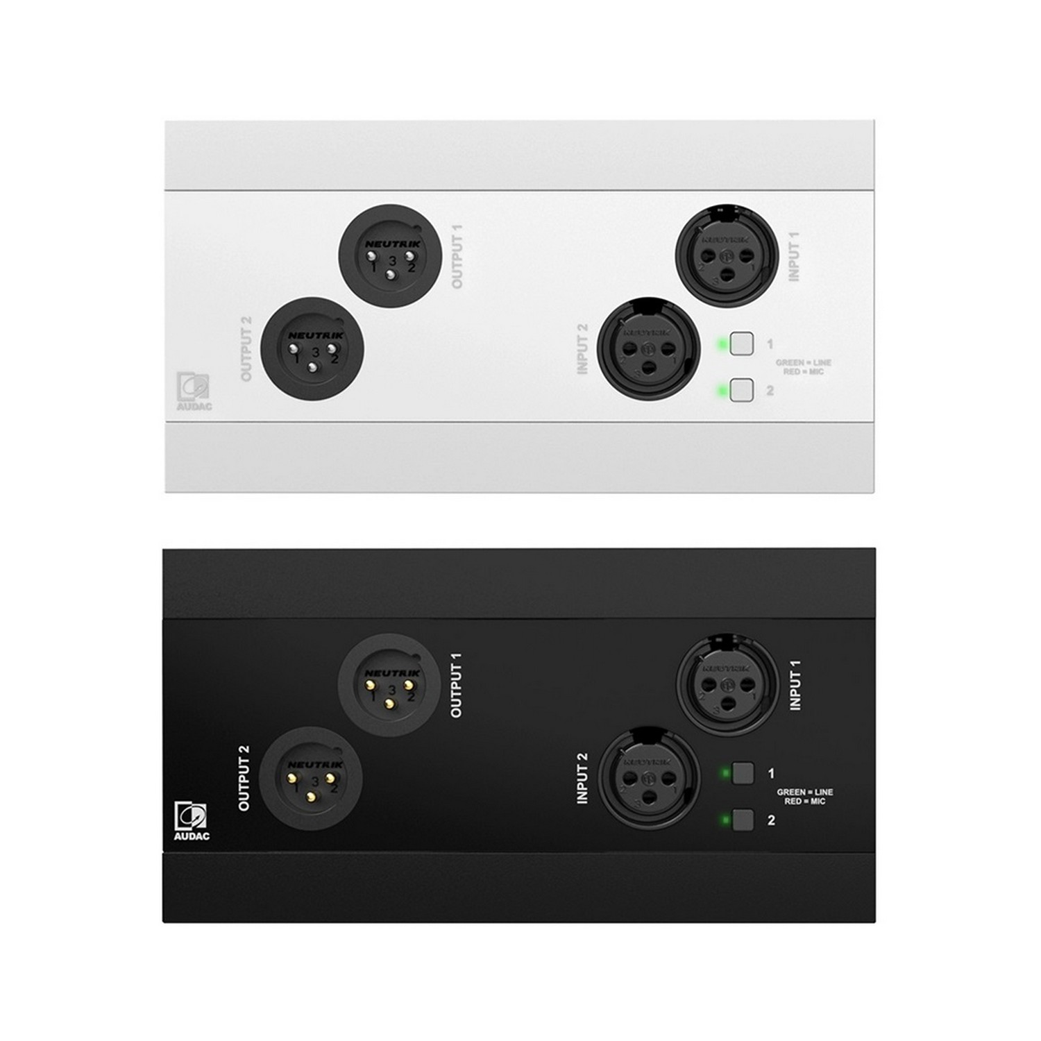 Панель удаленного подключения AUDAC NWP222/B - 7