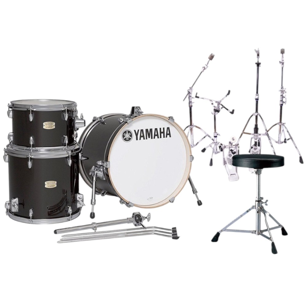 Комплект акустических барабанов Yamaha SBP8F3 RAVEN BLACK - 5