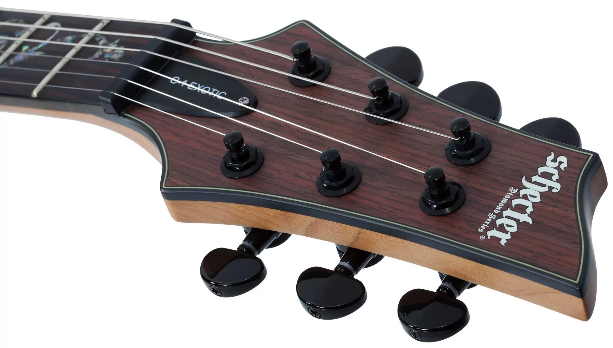 Электрогитара Schecter C-1 EXOTIC TREM Ebony - 25