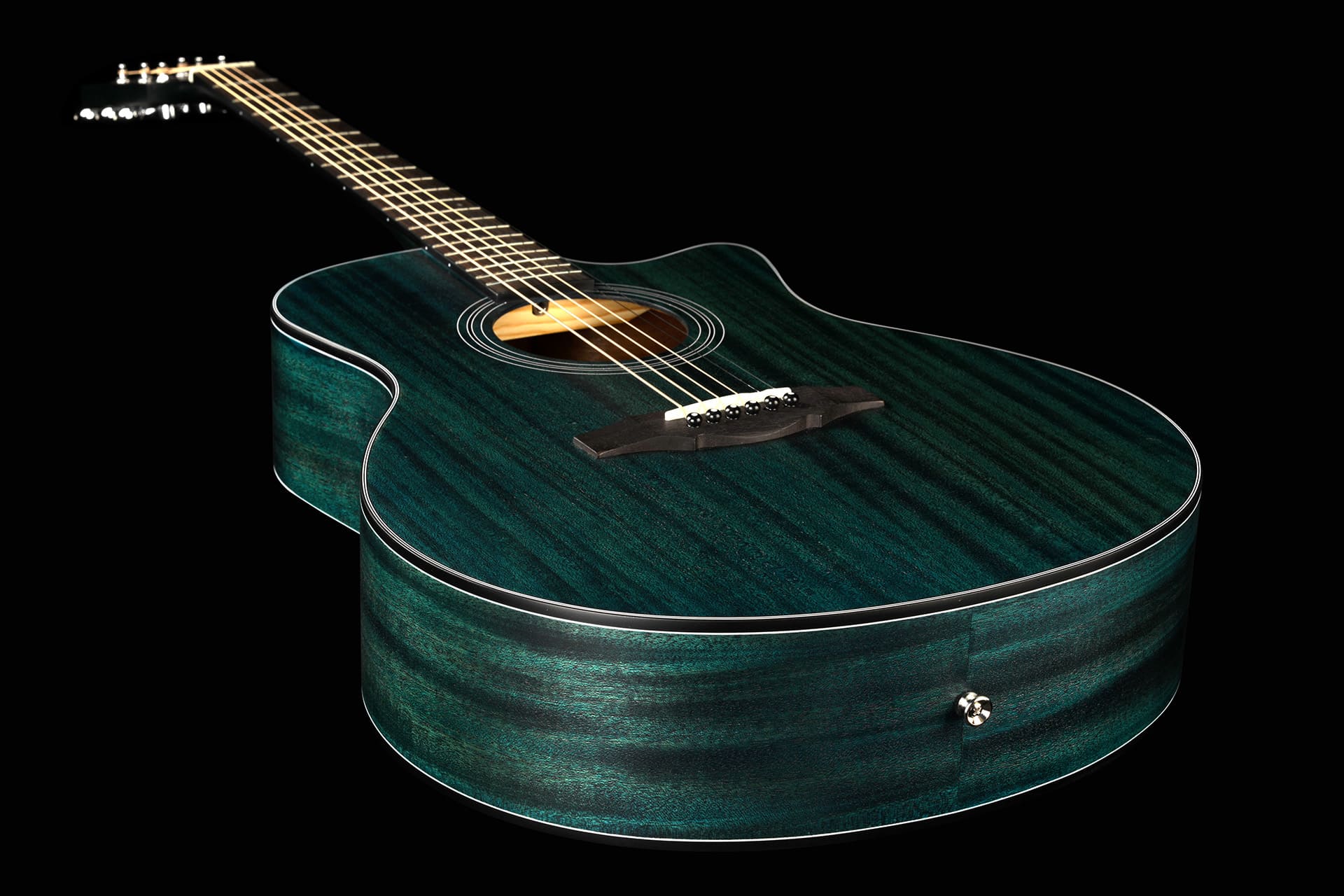 Электроакустическая гитара Kepma EACE-K1-BLSM - 14