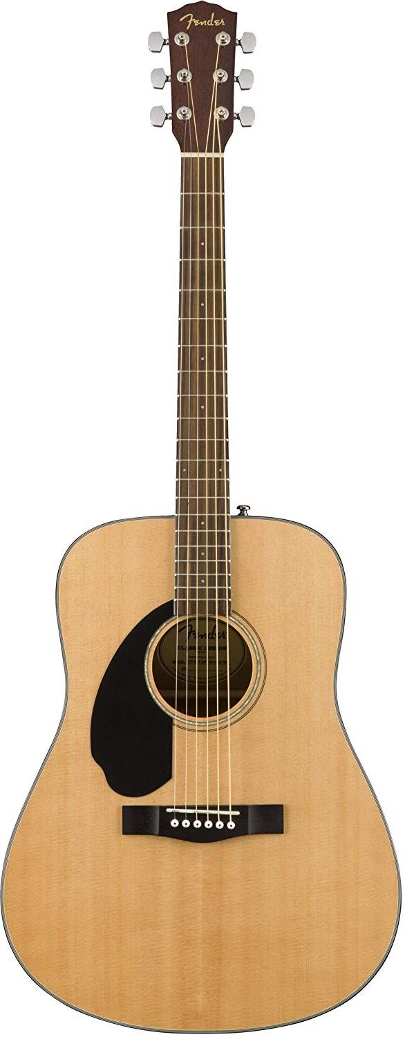 Акустическая гитара Fender CD-60S Left-Hand Natural - 5