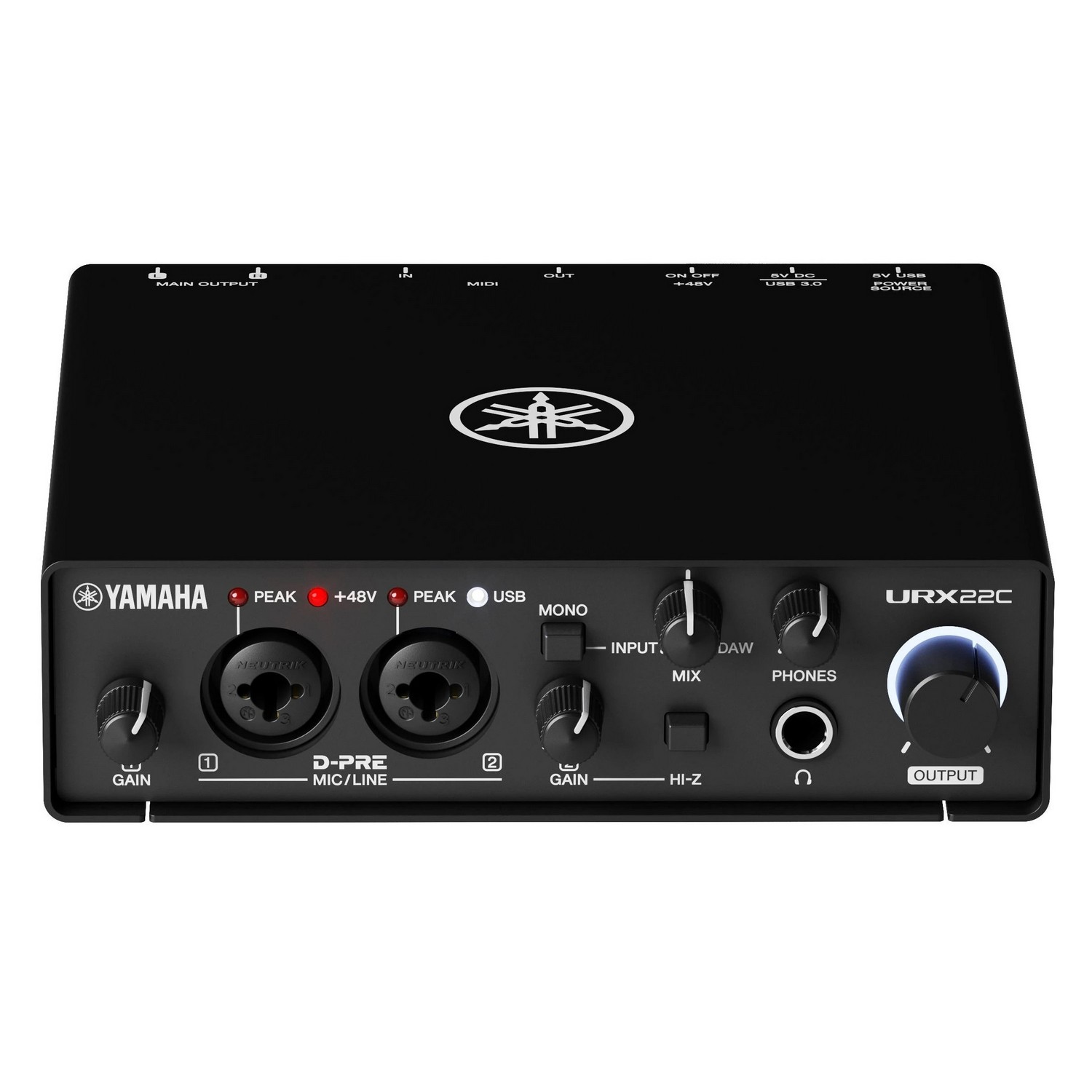 Аудиоинтерфейс Yamaha URX22C - 11