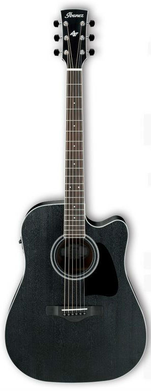 Акустическая гитара Ibanez Aw84Ce-Wk - 4