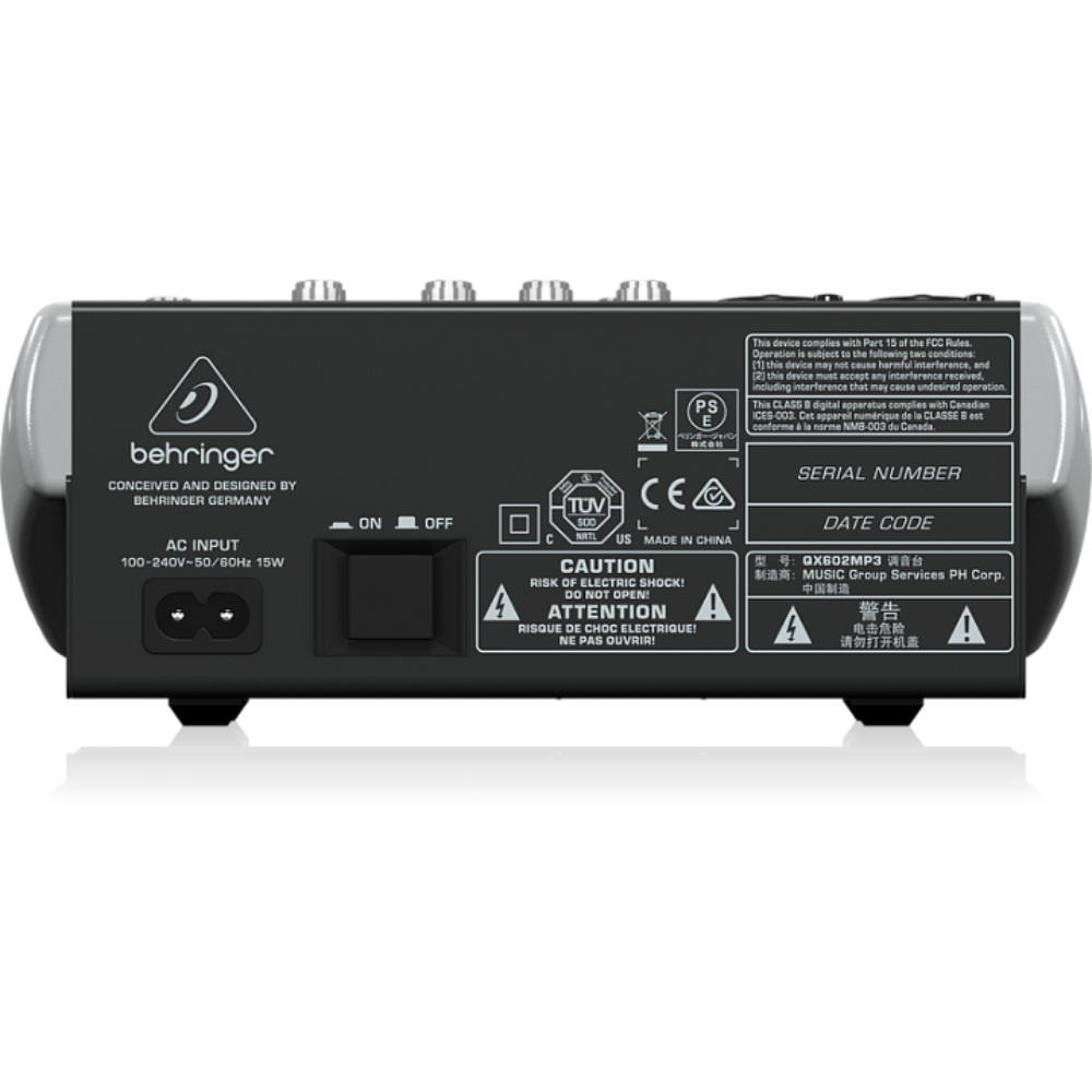 Аналоговый микшер Behringer QX602MP3 - 7