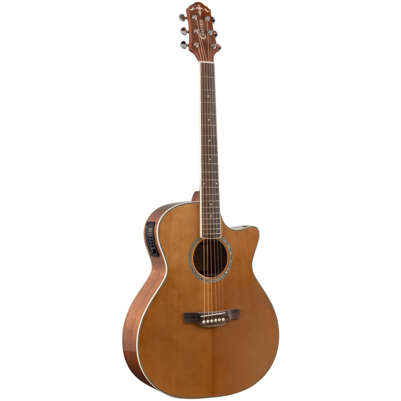Электроакустическая гитара Crafter GAE-8/NC VVS - 10